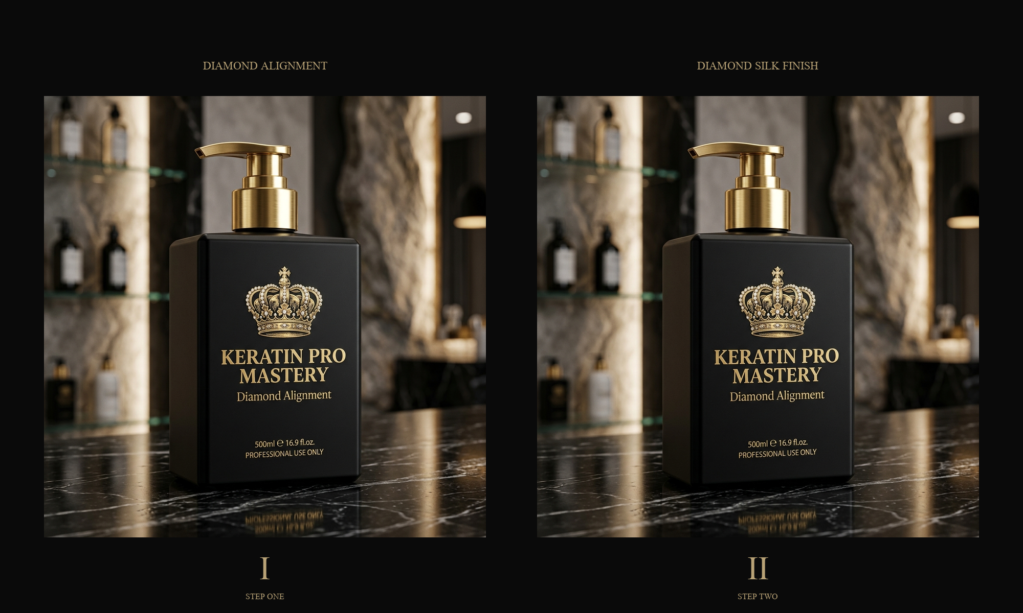 Diamond System — Step One and Step Two, 500ml each